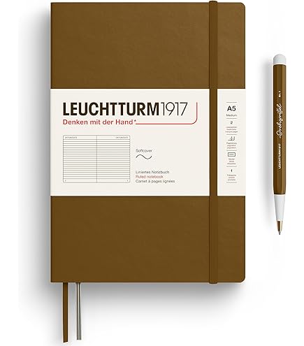 Amazon.com: LEUCHTTURM1917 - Notebook Hardcover Medium A5-251